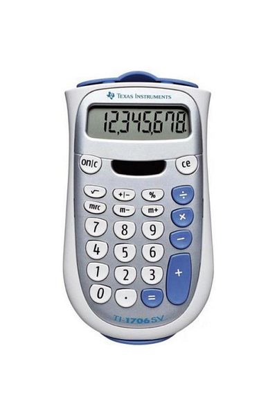 TEXAS-INSTRUMENTS Calculator de birou Texas Instruments TI-1706 SV, 8-digit