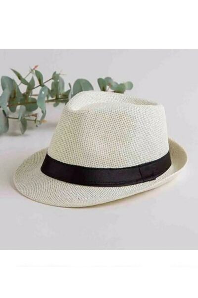 caxis Pălărie Fedora din paie Summer Unisex