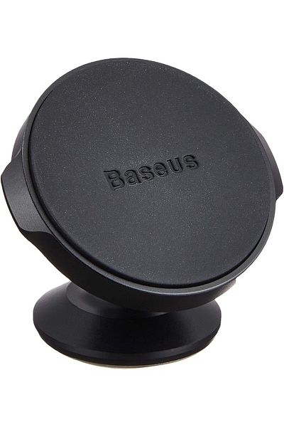 Baseus Magnetic Car Phone Holder - 360 Degree Rotation - Black