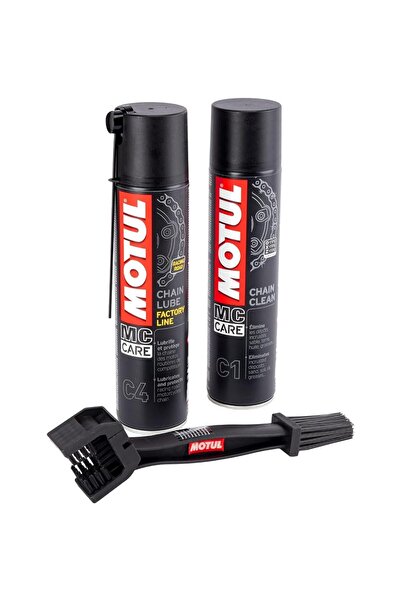 Genel Markalar MOTUL ZİNCİR TEMİZLEME KİTİ - C4 400 ml C1 400 ml ZİNCİR TEMİZ...