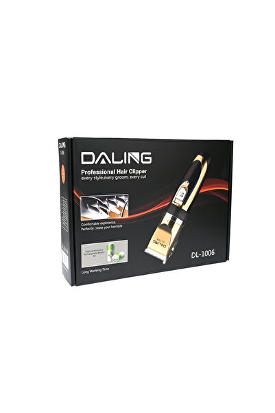 daling Masina profesionala de tuns DALING, Lama cu invelis din titan, Cutit ceramic, Breloc BravoShop CADOU