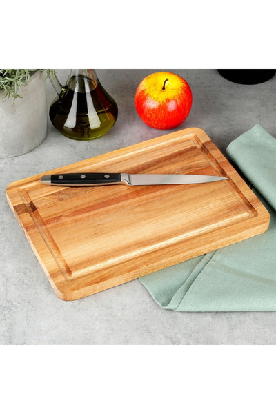 shumee Wooden cutting and serving board 28x20 cm