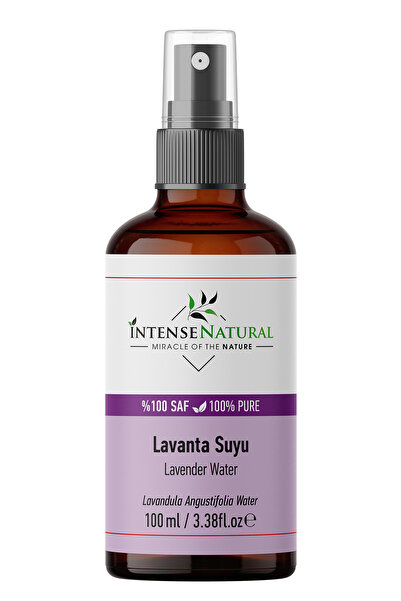 İntense Natural Lavanta Suyu 100 ml %100 Saf ve Doğal Saç Toniği Canlandırıcı Ve Besleyici Etkili Tonik