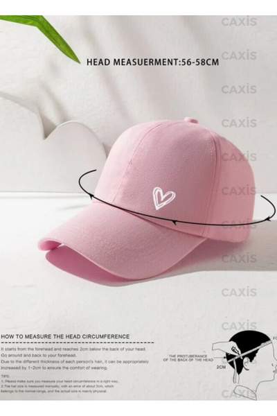 caxis Καπέλο Gabardine με ρυθμιζόμενο Velcro με στάμπα Sports Heart