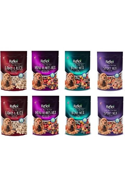 Reflex 4 Çeşit Karma Yarı Yumuşak Köpek Ödül 150 gr. x 8 Adet