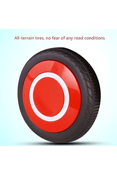 rexa Four-Wheel Electric Scooter for Kids with Double Drive, Music & LED Lights