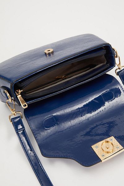 Levidor 930214 Bag Navy Blue-Camel Women's Shoulder Bag