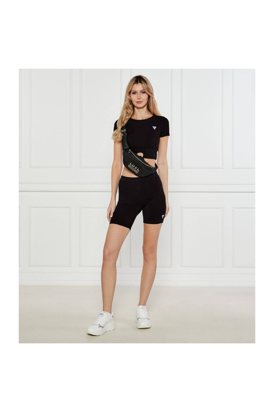 Guess V5Gp14Kcrs2 Crocus Rib Active Ss Women's Blouse