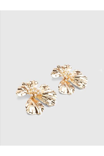 İLVİ Greenfeel Gold Color Women's Earrings