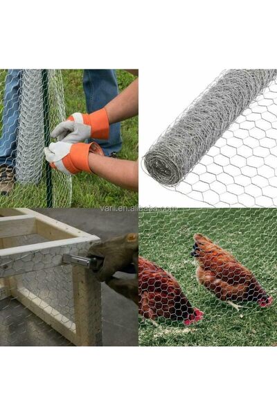 Genel Markalar HASTEL kümes teli 100 cm eninde 20m uzunluğunda-TAVUK TELİ-ÇİT...