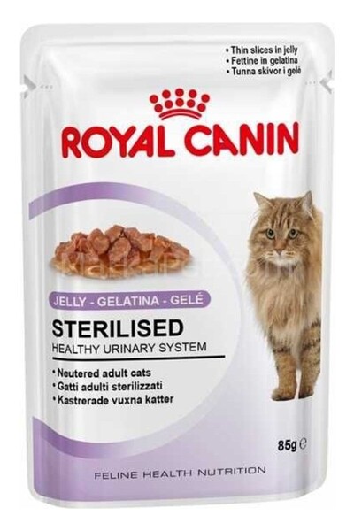 Royal Canin Sterilised Jelly Kısırlaştırılmış Kedi Konserve 85 Gr