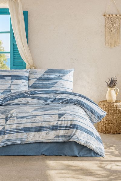Evimcim Duvet Cover Set Double - 200X220 Duvet Cover, 220X240 Sheet, 2 Pieces 50X70 Pillowcases