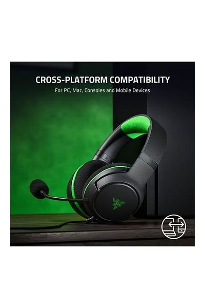 RAZER Kaira X Wired Gaming Headphones for Xbox Series X|S, PC, Mac, Switch & Mobile – Black