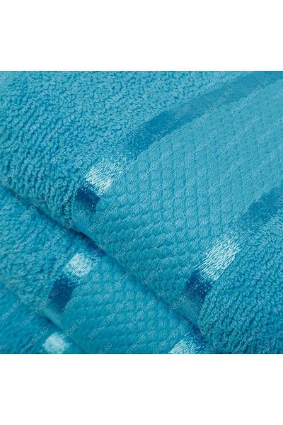 trendyhome Set of 11 Hand/Face/Body Towels, 100% Cotton, Blue, 400g/m², ST12204
