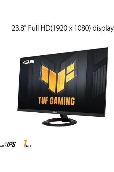 Hepta Collection TUF Gaming VG249Q3R Oyun Monitörü - 23,8 inç, Full HD (1920x1080), 180Hz, Hızlı IPS, Aşırı D...