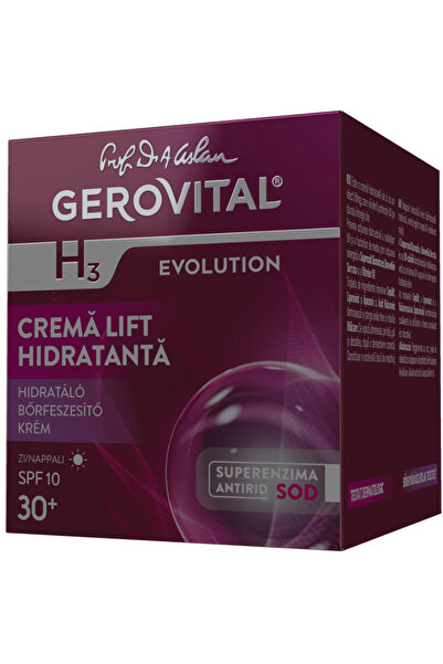 Gh3 Crema lift hidratanta 30+ de zi Gerovital H3 Evolution 50ml