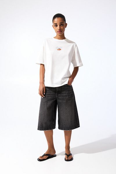 Pull & Bear STWD croissant T-shirt