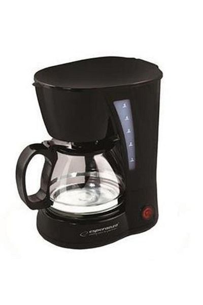 ESPERANZA Cafetiera Robusta ESP-EKC 006, 0.6l, 650W (Black)