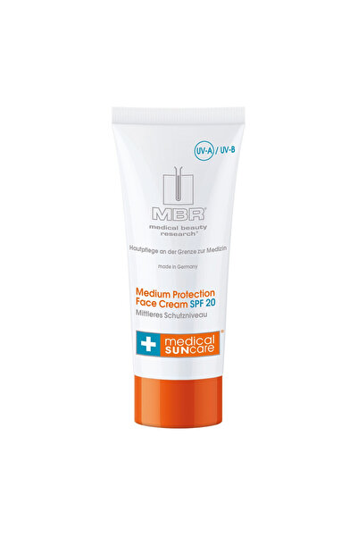 Medical Beauty Research كريم الوجه للحماية المتوسطة بعامل حماية من الشمس SPF ...