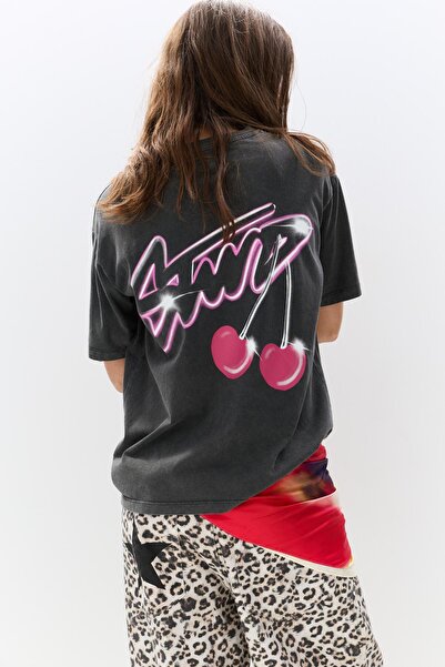 Pull & Bear STWD cherry T-shirt