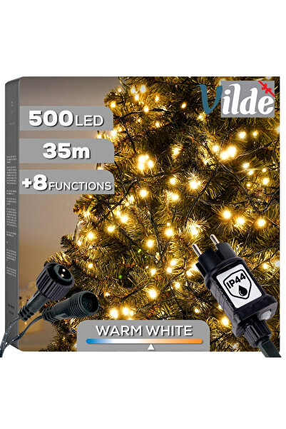 Vilde Lumini de brad 500 LED 33,5 m