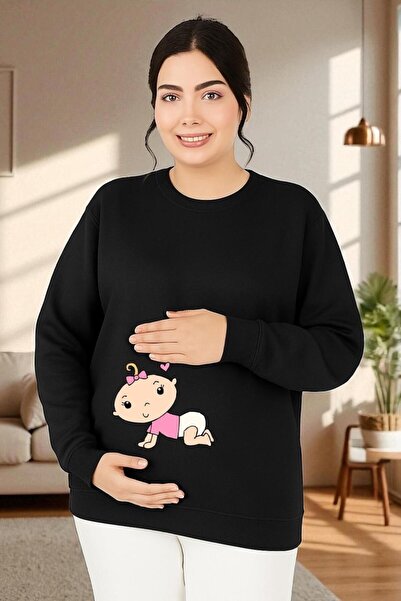 DM DOLCE MORE Printed Maternity Sweatshirt