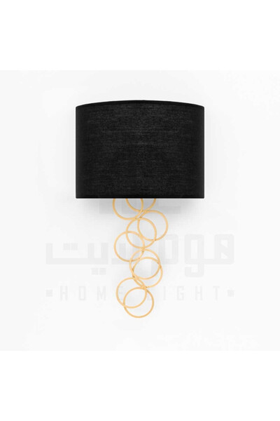 homelight Modern matte gold hoop applique