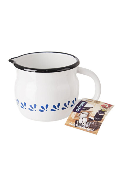 shumee MODROBILA 800 ml white enamel mug