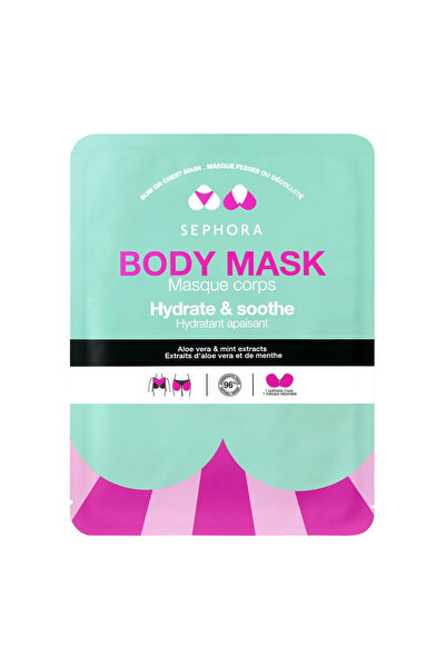SEPHORA COLLECTION Vücut Maskesi - Kalça veya Dekolte Aloe Vera ve Nane Özler...