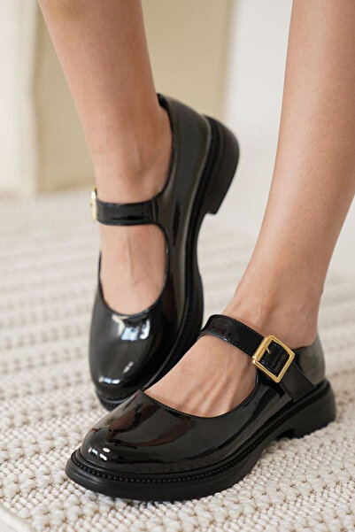 Melek Tuna Ayakkabı & Çanta Pantofi de damă Mary Jane cu cataramă, pantofi Mary Jane