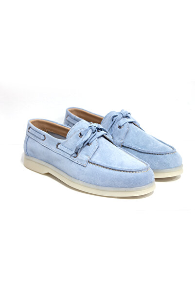 wanita milano Chic Stride Süet Deri Loafer