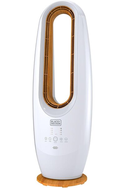 Black&Decker BLACK+DECKER 2 in 1 Bladeless Fan, 85cm, 70W Tropical Motor, Cool-White LED Lamp, Remote Control, 60