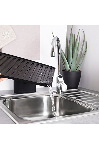 shumee Black dish drying mat 39.5x30.5 cm