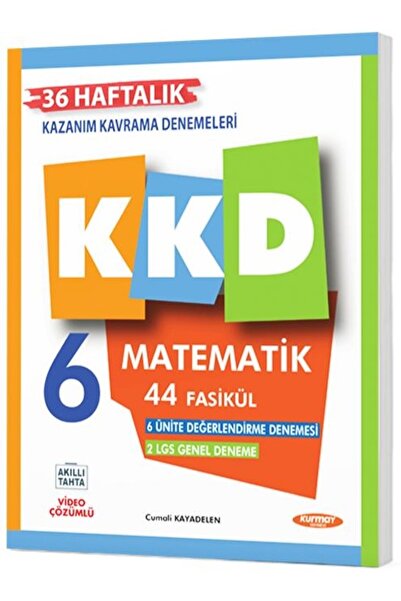 Kurmay Yayınları Kurmay 2026 6. Sınıf Matematik Kazanım Kavrama Denemeleri Kk...