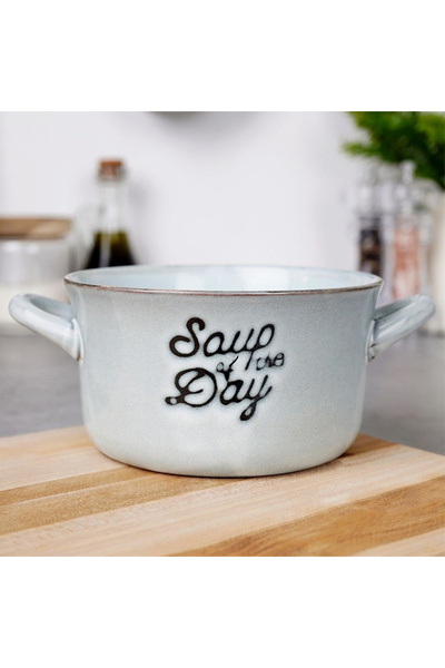shumee 600ml blue ceramic bowl