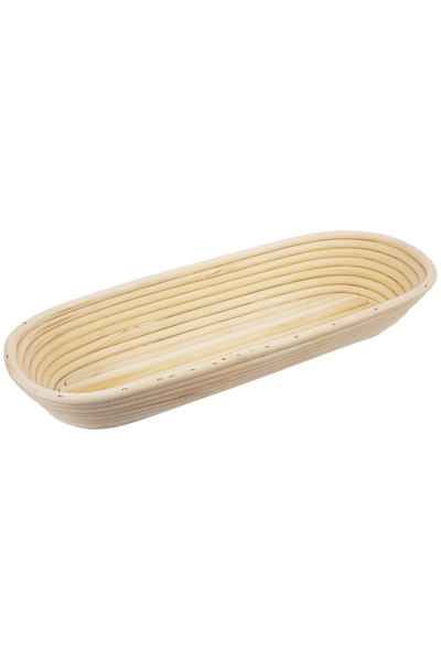 shumee Coș de fermentare pentru aluat de pâine din ratan 1,5 kg / 43 x 16 x 7 cm