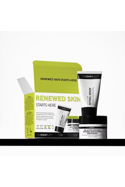 THE INKEY LIST Renewed Skin Starts Here - Anti-Aging Care Set 30 ml + 50 ml