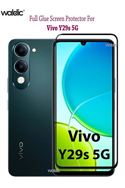 Generic Tempered Glass Screen Protector for Vivo Y29s 5G - Black
