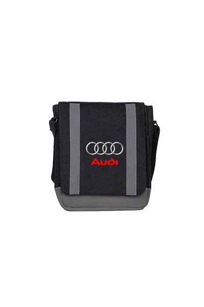 Z zepplin Audi Logo Black Saddlebag