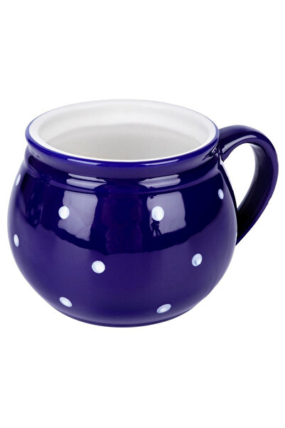shumee Blue polka dot ceramic mug 200 ml