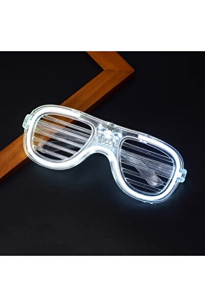 BSRE White led light party glasses - neon 3 mode