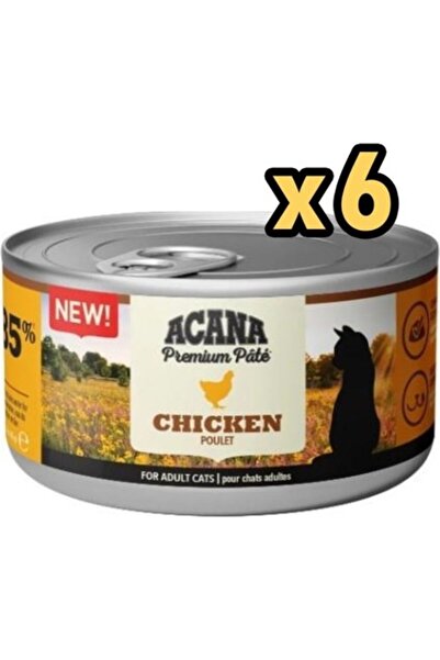 Acana Premium Tavuklu Ezme Kedi Konservesi 85 gr x 6 Adet