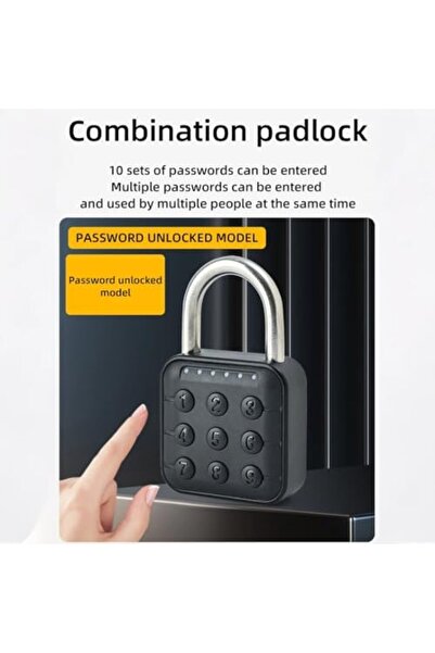 Generic High-Security Combination Lock: Weatherproof & Anti-Rust, Perfect for Gym, School, Travel,