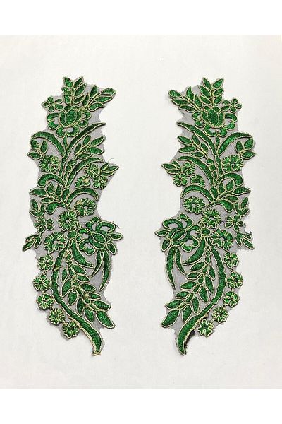 karantuhafiye Guipure Applique / Glitter Applique / Set of 2
