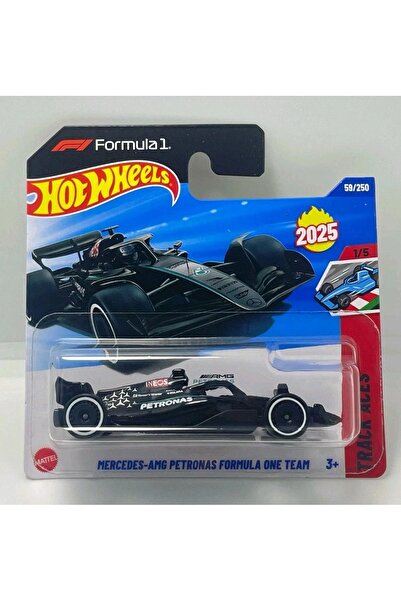 HOT WHEELS Mercedes-AMG Petronas Formula 1 Yarış Arabası (Kısa Kart) 1:64 – 2...