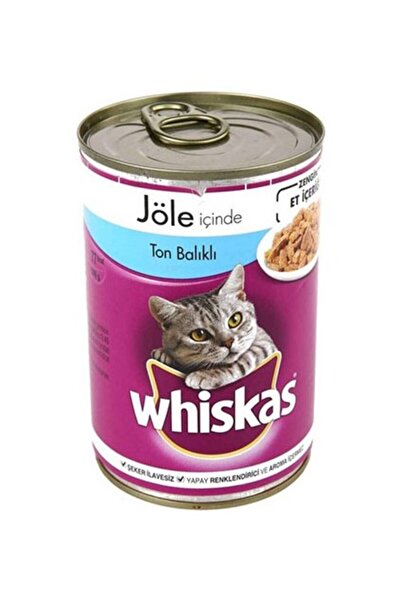 Whiskas Adult Cat Canned Food with Tuna 400 Gr