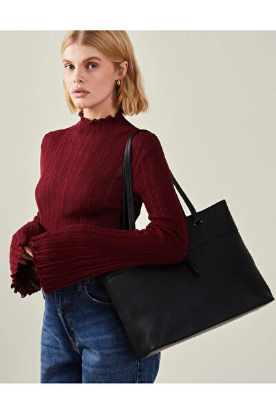 Accessorize Georgia Kalsik Omuz Çantası Siyah