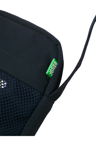 Jack & Jones Jack Jones Jacashford Mesh Crossbody Men's Black-Green Shoulder Bag 12233477-21