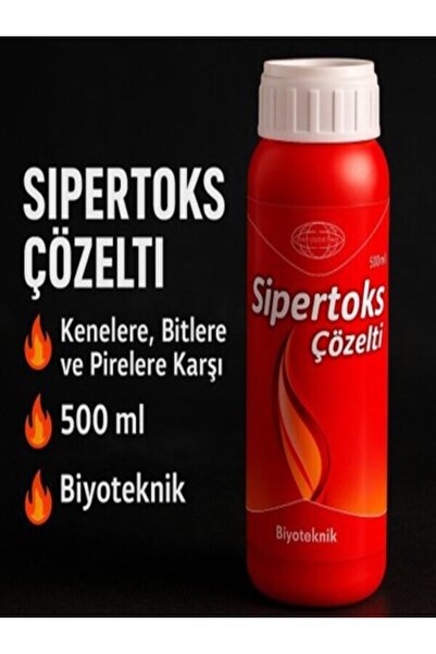 Biyoteknik SİPERTOKS AHIR VE KÜMES HAYVANLARI İÇİN BİT,PİRE,KENE VS 100ML KON...