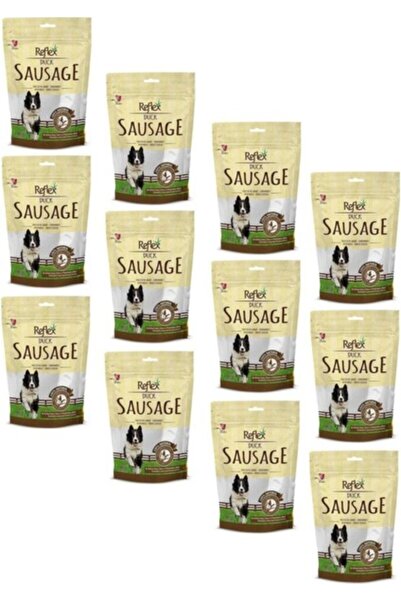 Reflex Kurutulmuş Duck Sausagre Ördekli Sosis Köpek Ödülü 80 gr 12 Adet